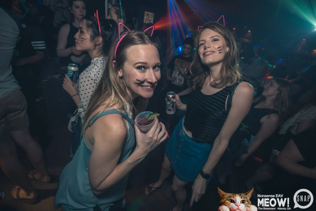 Nonsense EAV: MEOW! June 16 2017! Atlanta's Indie Pop Dance Party at The Basement! 3rd Friday of every month! Kimber is the Dj. Photos by Oh Snap!