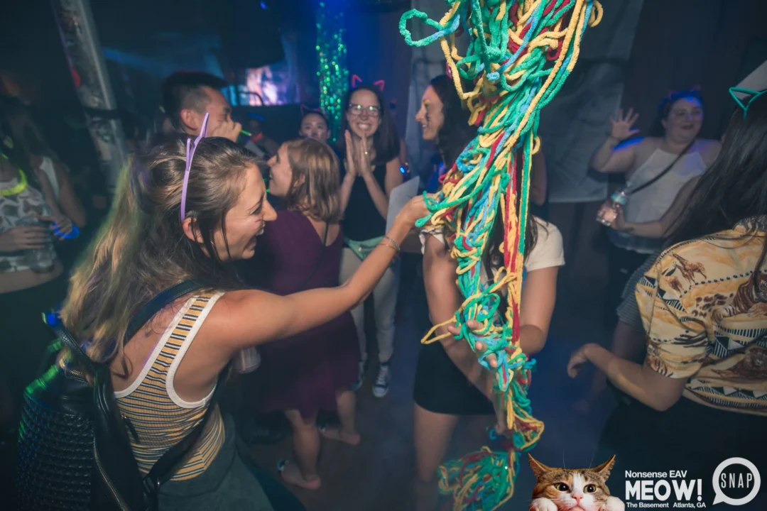 Nonsense EAV: MEOW! June 16 2017! Atlanta's Indie Pop Dance Party at The Basement! 3rd Friday of every month! Kimber is the Dj. Photos by Oh Snap!