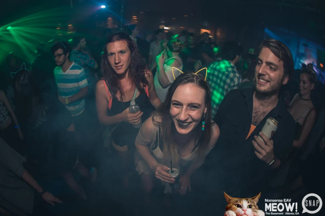 Nonsense EAV: MEOW! June 16 2017! Atlanta's Indie Pop Dance Party at The Basement! 3rd Friday of every month! Kimber is the Dj. Photos by Oh Snap!