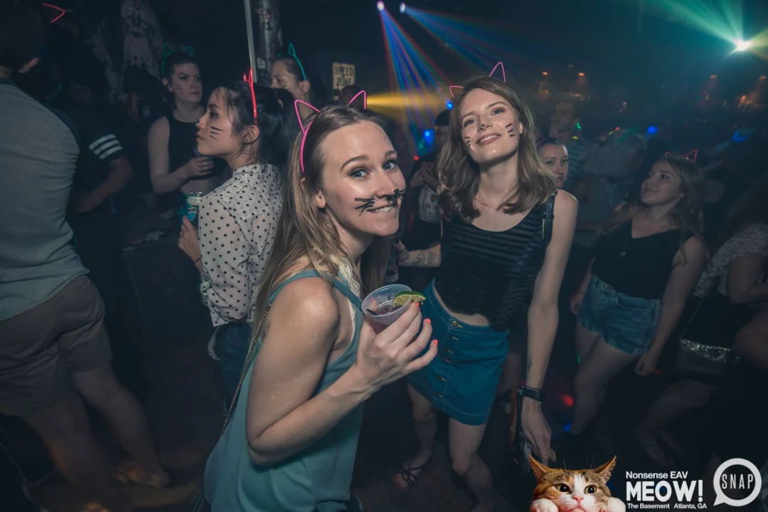 Nonsense EAV: MEOW! June 16 2017! Atlanta's Indie Pop Dance Party at The Basement! 3rd Friday of every month! Kimber is the Dj. Photos by Oh Snap!