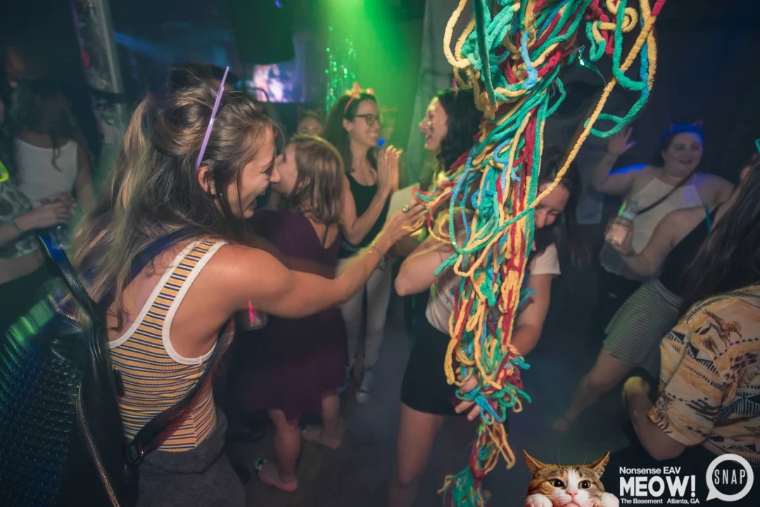 Nonsense EAV: MEOW! June 16 2017! Atlanta's Indie Pop Dance Party at The Basement! 3rd Friday of every month! Kimber is the Dj. Photos by Oh Snap!