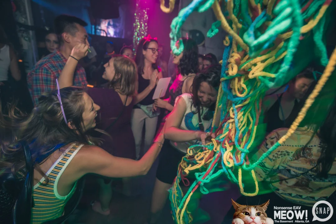 Nonsense EAV: MEOW! June 16 2017! Atlanta's Indie Pop Dance Party at The Basement! 3rd Friday of every month! Kimber is the Dj. Photos by Oh Snap!