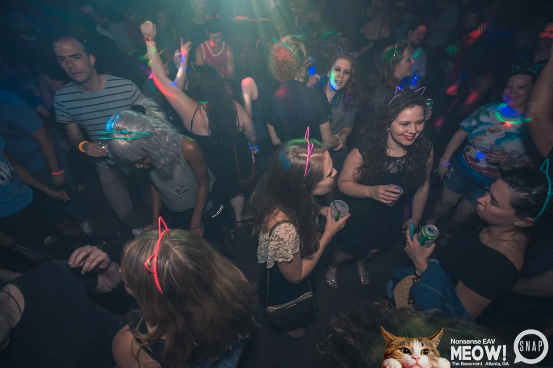 Nonsense EAV: MEOW! June 16 2017! Atlanta's Indie Pop Dance Party at The Basement! 3rd Friday of every month! Kimber is the Dj. Photos by Oh Snap!