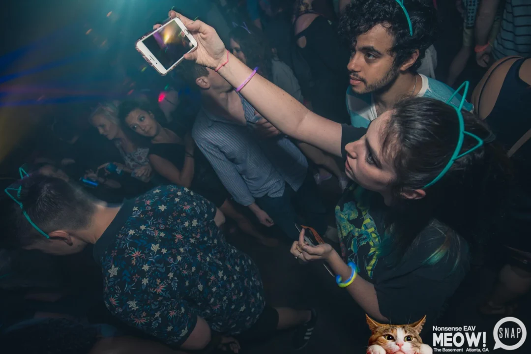 Nonsense EAV: MEOW! June 16 2017! Atlanta's Indie Pop Dance Party at The Basement! 3rd Friday of every month! Kimber is the Dj. Photos by Oh Snap!