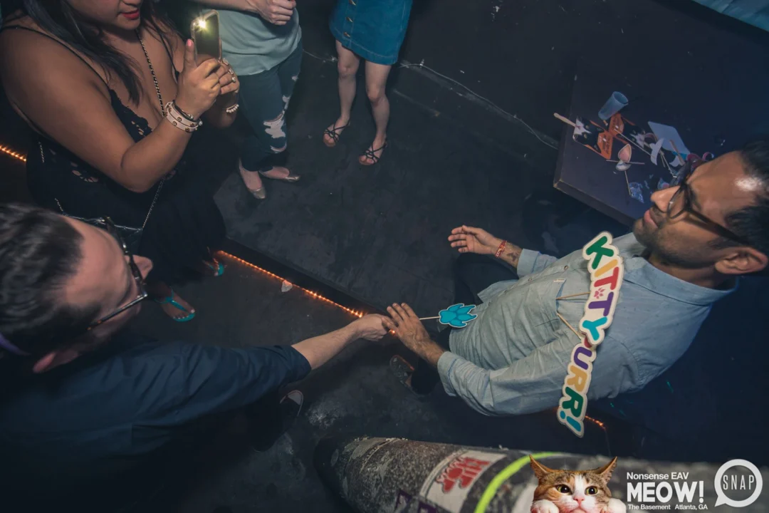Nonsense EAV: MEOW! June 16 2017! Atlanta's Indie Pop Dance Party at The Basement! 3rd Friday of every month! Kimber is the Dj. Photos by Oh Snap!