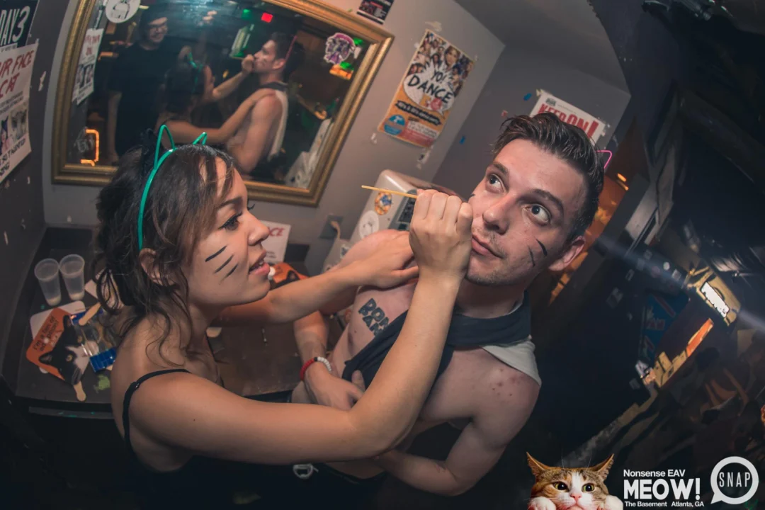 Nonsense EAV: MEOW! June 16 2017! Atlanta's Indie Pop Dance Party at The Basement! 3rd Friday of every month! Kimber is the Dj. Photos by Oh Snap!