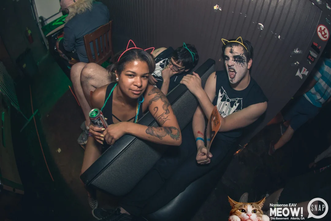 Nonsense EAV: MEOW! June 16 2017! Atlanta's Indie Pop Dance Party at The Basement! 3rd Friday of every month! Kimber is the Dj. Photos by Oh Snap!