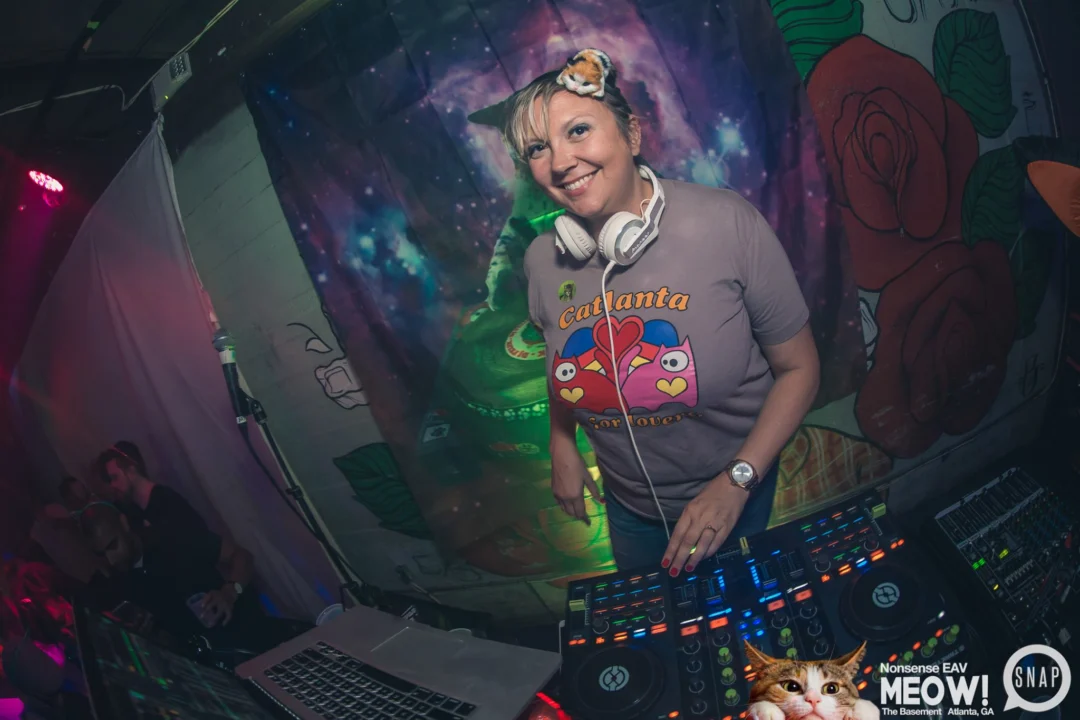 Nonsense EAV: MEOW! June 16 2017! Atlanta's Indie Pop Dance Party at The Basement! 3rd Friday of every month! Kimber is the Dj. Photos by Oh Snap!