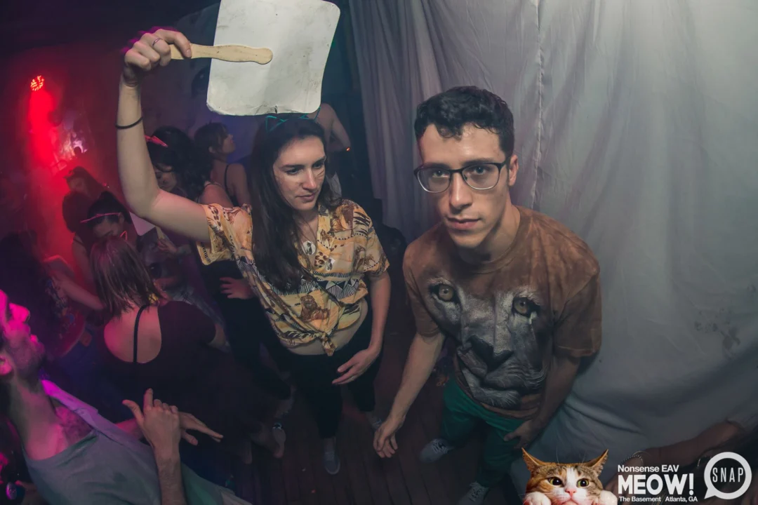 Nonsense EAV: MEOW! June 16 2017! Atlanta's Indie Pop Dance Party at The Basement! 3rd Friday of every month! Kimber is the Dj. Photos by Oh Snap!