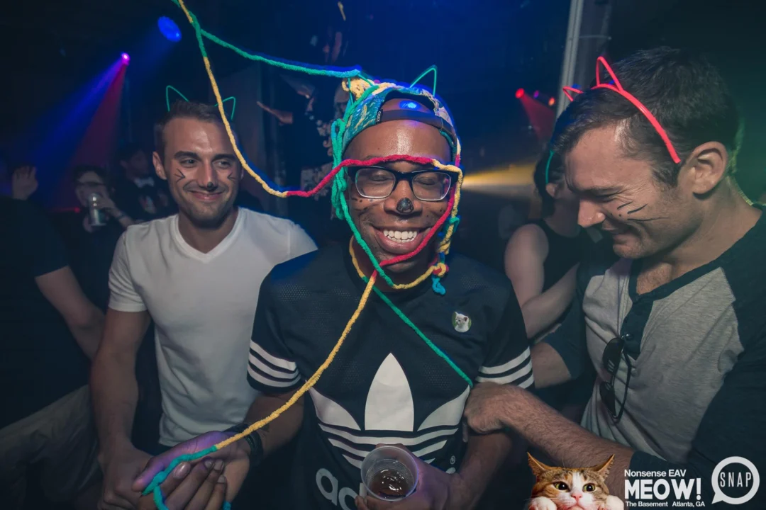 Nonsense EAV: MEOW! June 16 2017! Atlanta's Indie Pop Dance Party at The Basement! 3rd Friday of every month! Kimber is the Dj. Photos by Oh Snap!