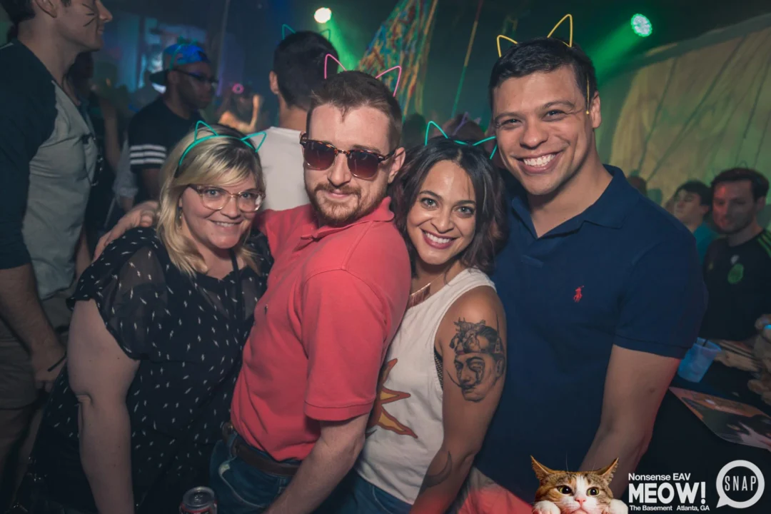 Nonsense EAV: MEOW! June 16 2017! Atlanta's Indie Pop Dance Party at The Basement! 3rd Friday of every month! Kimber is the Dj. Photos by Oh Snap!