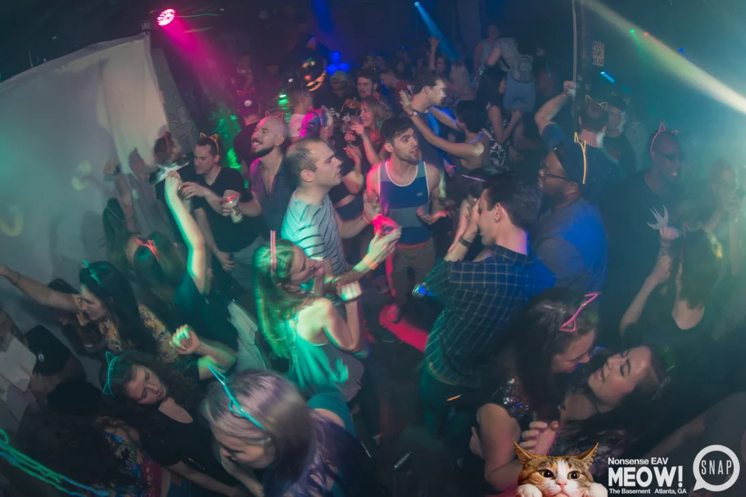 Nonsense EAV: MEOW! June 16 2017! Atlanta's Indie Pop Dance Party at The Basement! 3rd Friday of every month! Kimber is the Dj. Photos by Oh Snap!
