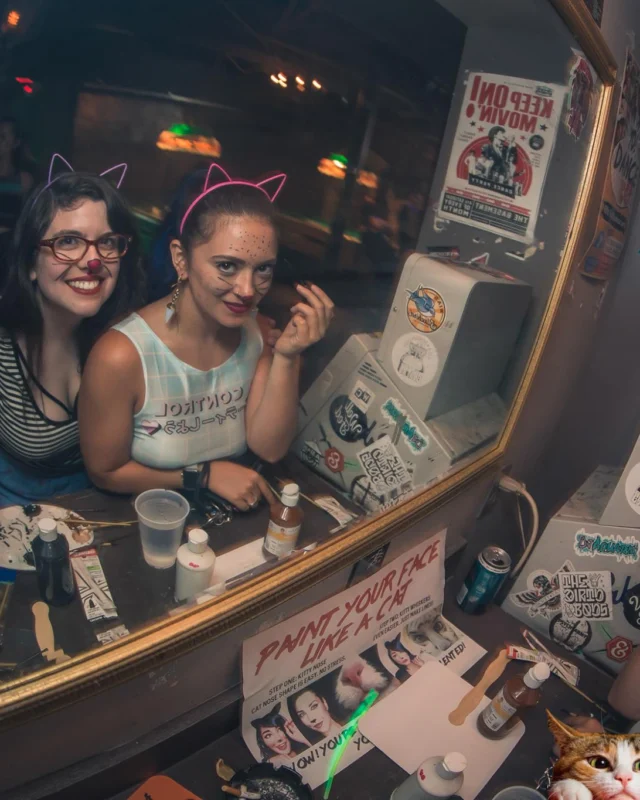 Nonsense EAV: MEOW! June 16 2017! Atlanta's Indie Pop Dance Party at The Basement! 3rd Friday of every month! Kimber is the Dj. Photos by Oh Snap!