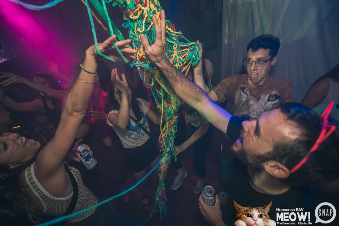 Nonsense EAV: MEOW! June 16 2017! Atlanta's Indie Pop Dance Party at The Basement! 3rd Friday of every month! Kimber is the Dj. Photos by Oh Snap!