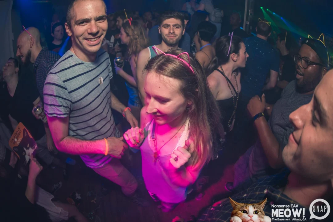 Nonsense EAV: MEOW! June 16 2017! Atlanta's Indie Pop Dance Party at The Basement! 3rd Friday of every month! Kimber is the Dj. Photos by Oh Snap!