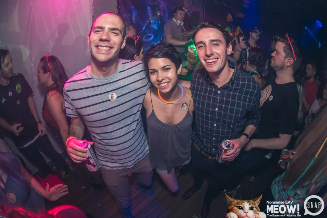 Nonsense EAV: MEOW! June 16 2017! Atlanta's Indie Pop Dance Party at The Basement! 3rd Friday of every month! Kimber is the Dj. Photos by Oh Snap!