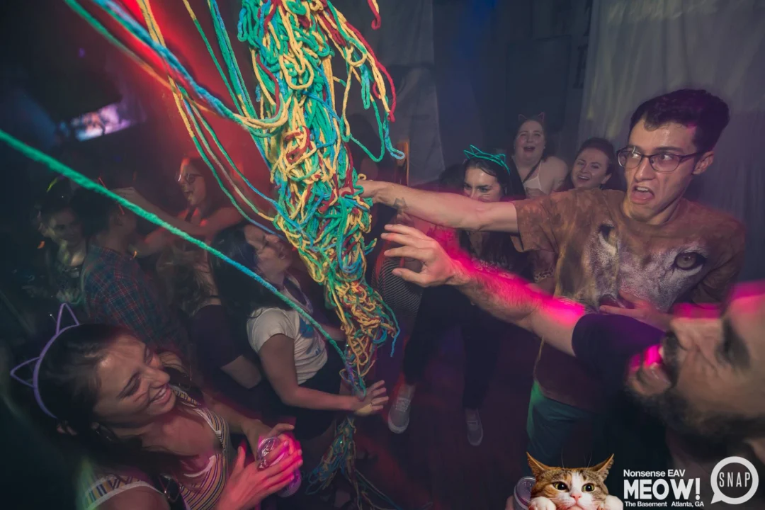 Nonsense EAV: MEOW! June 16 2017! Atlanta's Indie Pop Dance Party at The Basement! 3rd Friday of every month! Kimber is the Dj. Photos by Oh Snap!