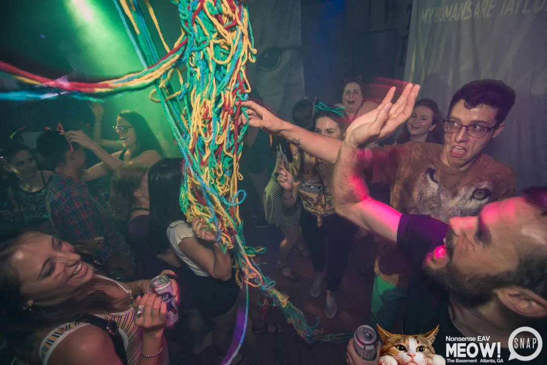 Nonsense EAV: MEOW! June 16 2017! Atlanta's Indie Pop Dance Party at The Basement! 3rd Friday of every month! Kimber is the Dj. Photos by Oh Snap!