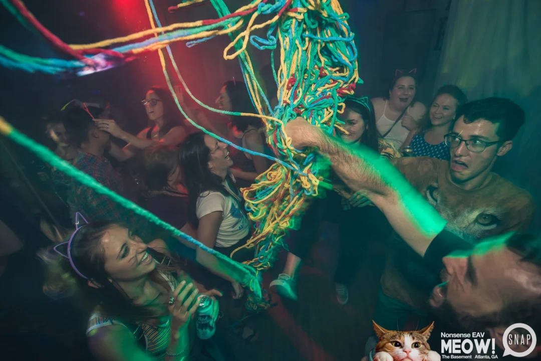 Nonsense EAV: MEOW! June 16 2017! Atlanta's Indie Pop Dance Party at The Basement! 3rd Friday of every month! Kimber is the Dj. Photos by Oh Snap!