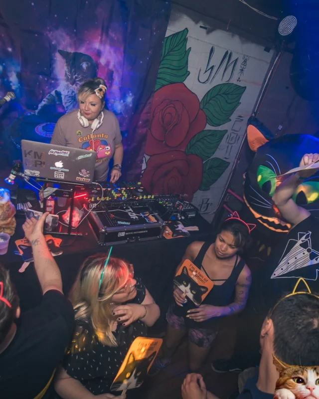 Nonsense EAV: MEOW! June 16 2017! Atlanta's Indie Pop Dance Party at The Basement! 3rd Friday of every month! Kimber is the Dj. Photos by Oh Snap!