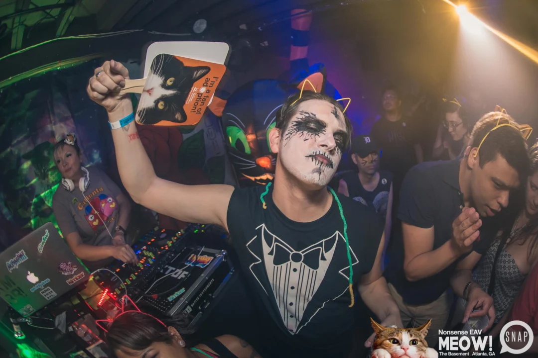 Nonsense EAV: MEOW! June 16 2017! Atlanta's Indie Pop Dance Party at The Basement! 3rd Friday of every month! Kimber is the Dj. Photos by Oh Snap!