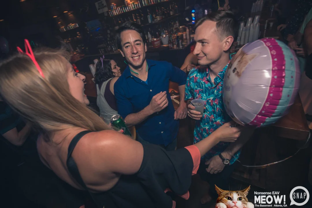 Nonsense EAV: MEOW! June 16 2017! Atlanta's Indie Pop Dance Party at The Basement! 3rd Friday of every month! Kimber is the Dj. Photos by Oh Snap!
