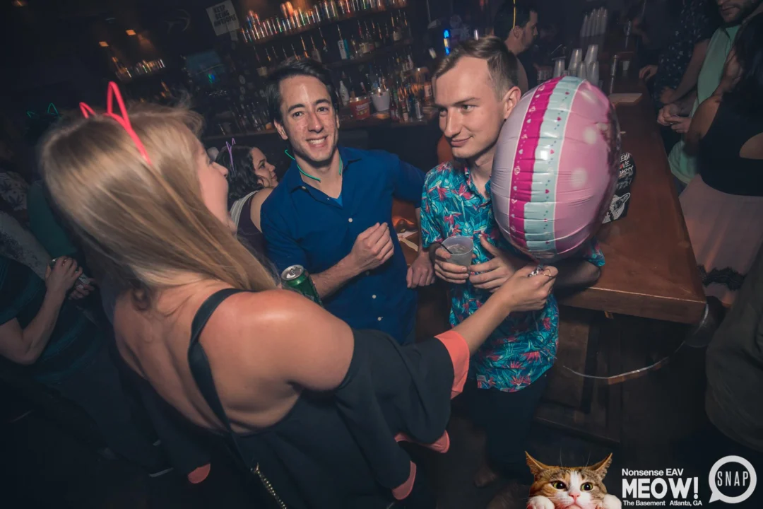 Nonsense EAV: MEOW! June 16 2017! Atlanta's Indie Pop Dance Party at The Basement! 3rd Friday of every month! Kimber is the Dj. Photos by Oh Snap!