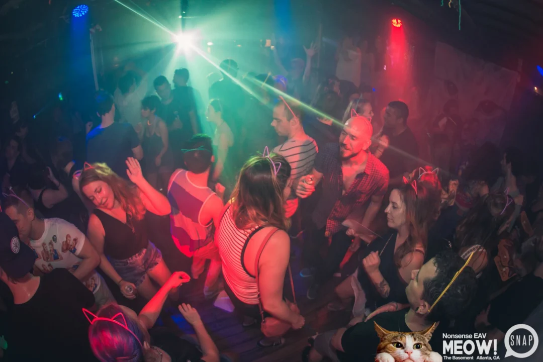 Nonsense EAV: MEOW! June 16 2017! Atlanta's Indie Pop Dance Party at The Basement! 3rd Friday of every month! Kimber is the Dj. Photos by Oh Snap!