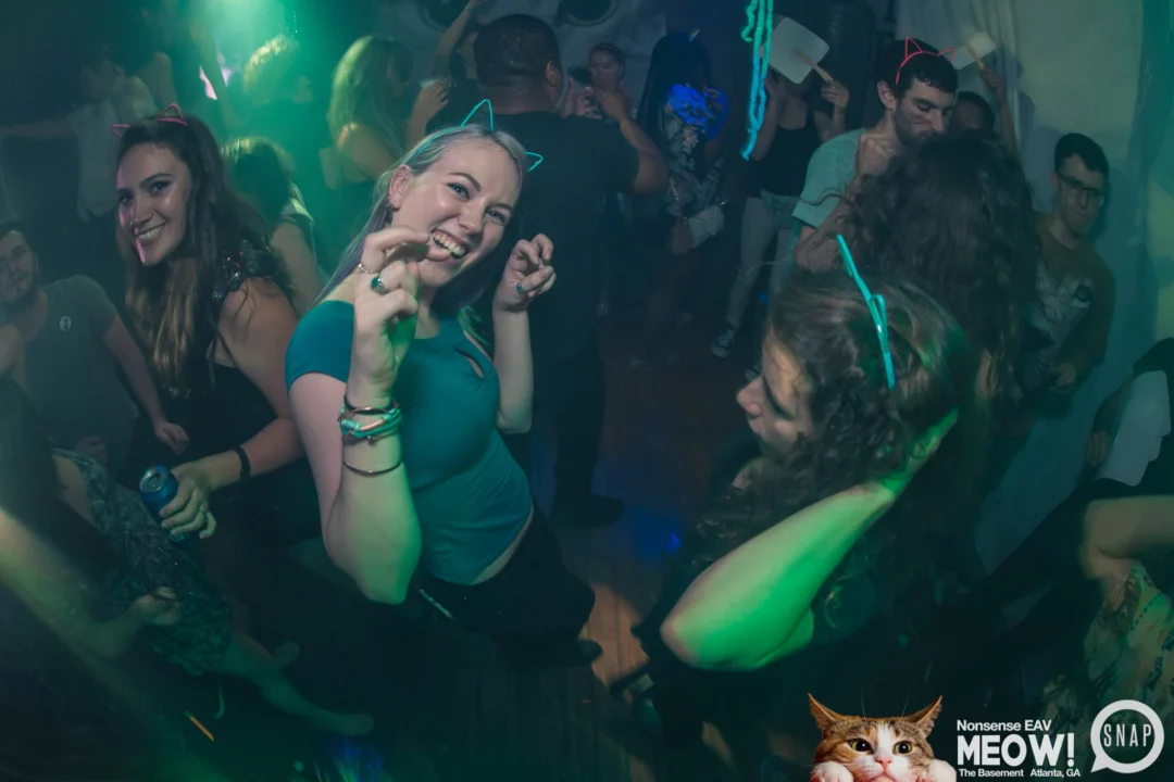 Nonsense EAV: MEOW! June 16 2017! Atlanta's Indie Pop Dance Party at The Basement! 3rd Friday of every month! Kimber is the Dj. Photos by Oh Snap!