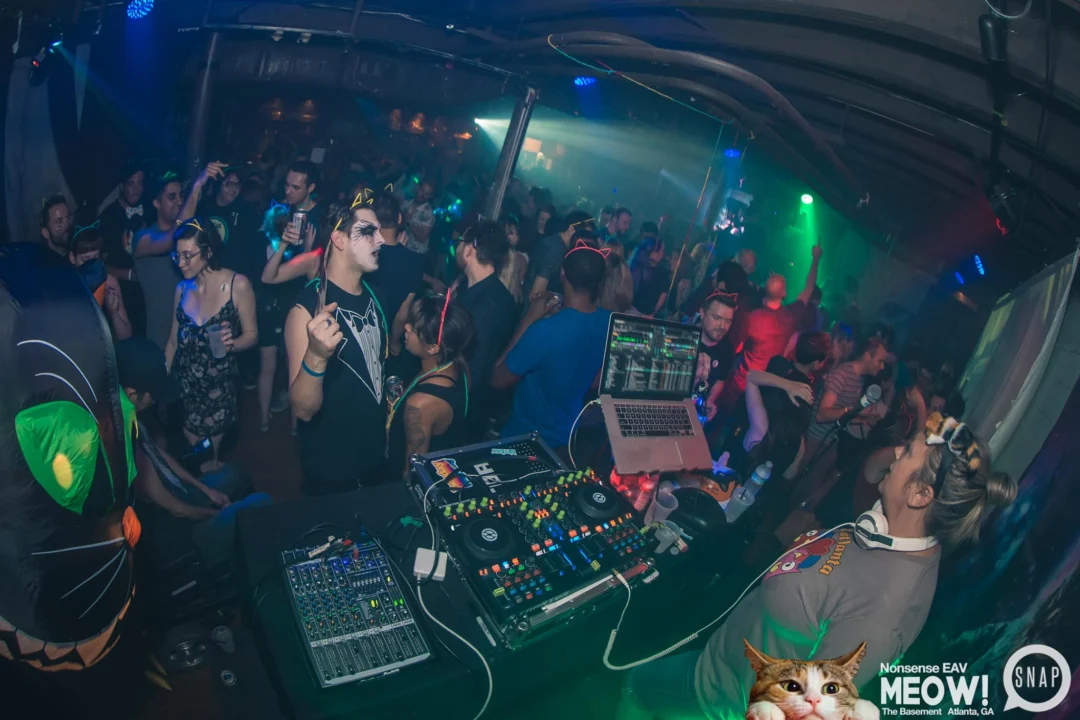 Nonsense EAV: MEOW! June 16 2017! Atlanta's Indie Pop Dance Party at The Basement! 3rd Friday of every month! Kimber is the Dj. Photos by Oh Snap!