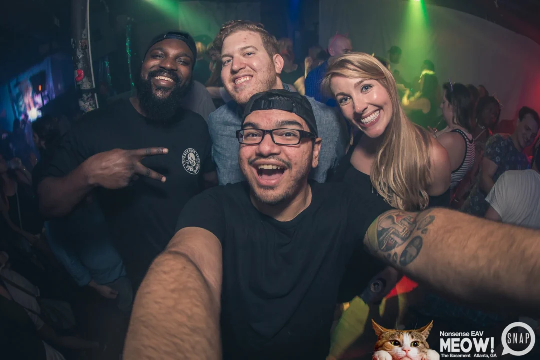 Nonsense EAV: MEOW! June 16 2017! Atlanta's Indie Pop Dance Party at The Basement! 3rd Friday of every month! Kimber is the Dj. Photos by Oh Snap!