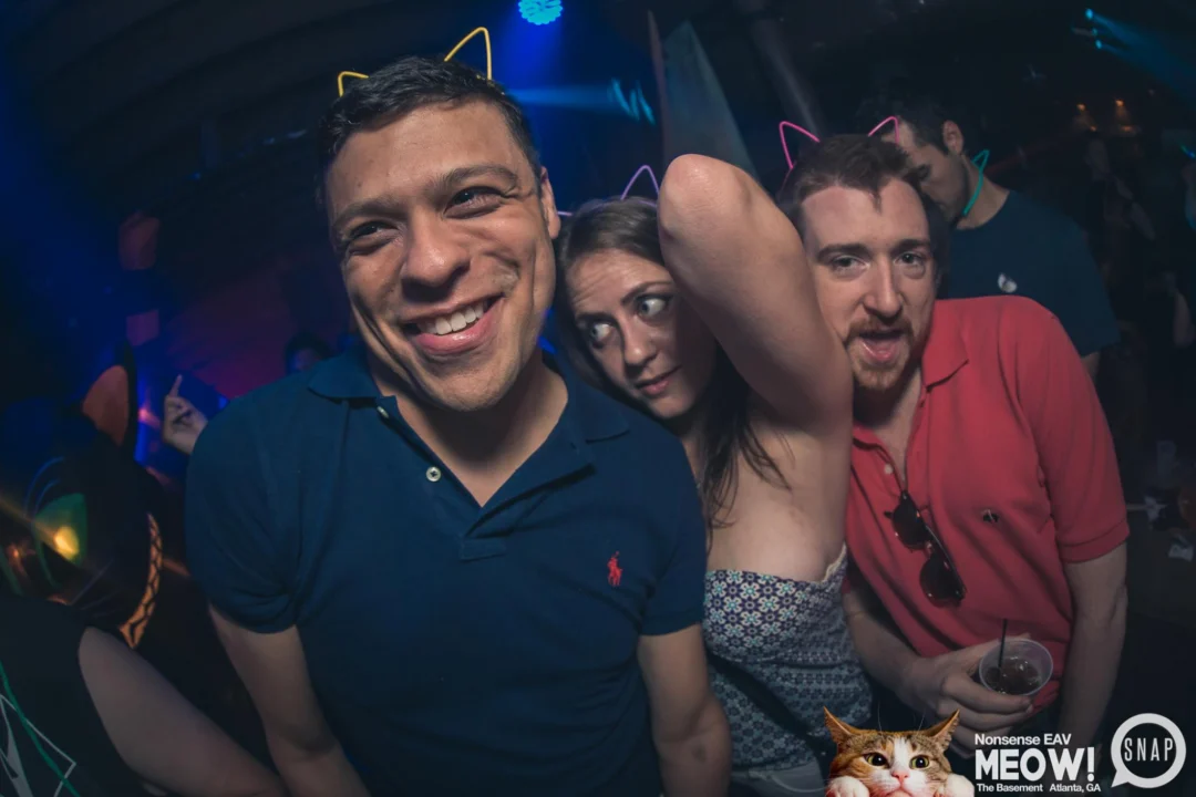 Nonsense EAV: MEOW! June 16 2017! Atlanta's Indie Pop Dance Party at The Basement! 3rd Friday of every month! Kimber is the Dj. Photos by Oh Snap!