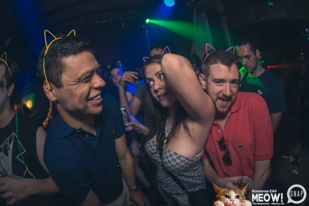 Nonsense EAV: MEOW! June 16 2017! Atlanta's Indie Pop Dance Party at The Basement! 3rd Friday of every month! Kimber is the Dj. Photos by Oh Snap!