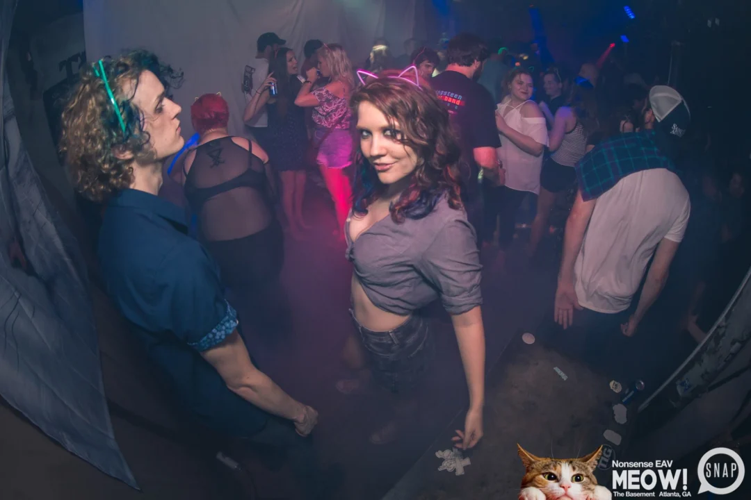 Nonsense EAV: MEOW! June 16 2017! Atlanta's Indie Pop Dance Party at The Basement! 3rd Friday of every month! Kimber is the Dj. Photos by Oh Snap!