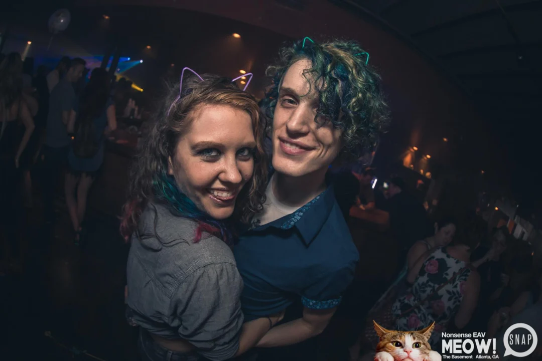 Nonsense EAV: MEOW! June 16 2017! Atlanta's Indie Pop Dance Party at The Basement! 3rd Friday of every month! Kimber is the Dj. Photos by Oh Snap!
