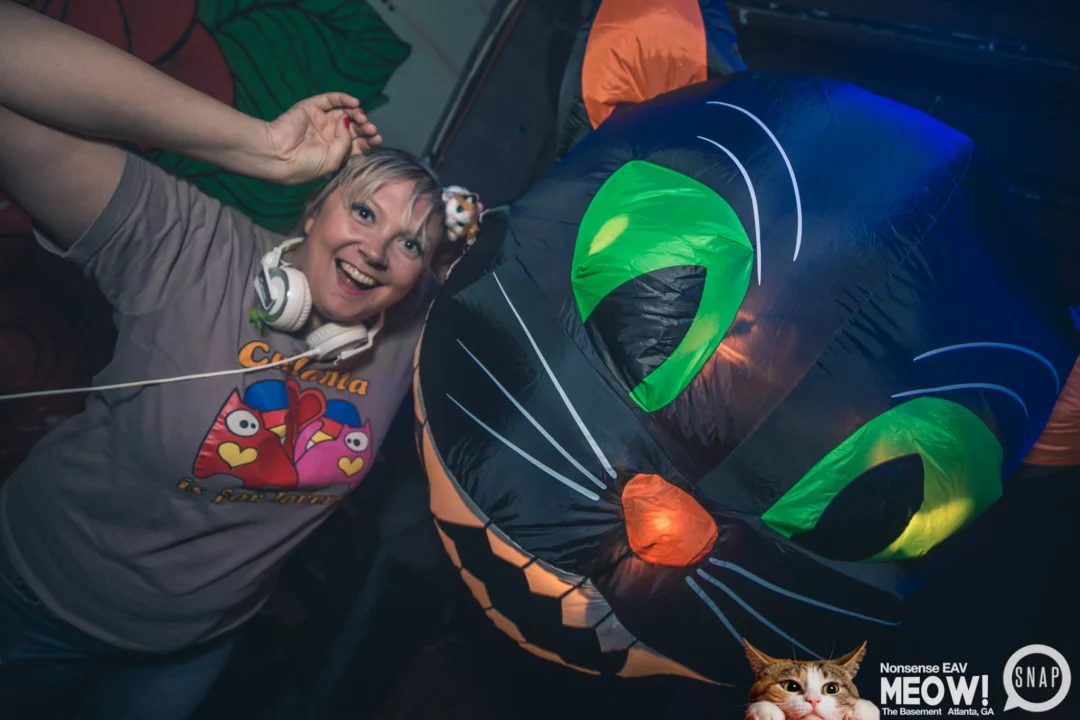 Nonsense EAV: MEOW! June 16 2017! Atlanta's Indie Pop Dance Party at The Basement! 3rd Friday of every month! Kimber is the Dj. Photos by Oh Snap!