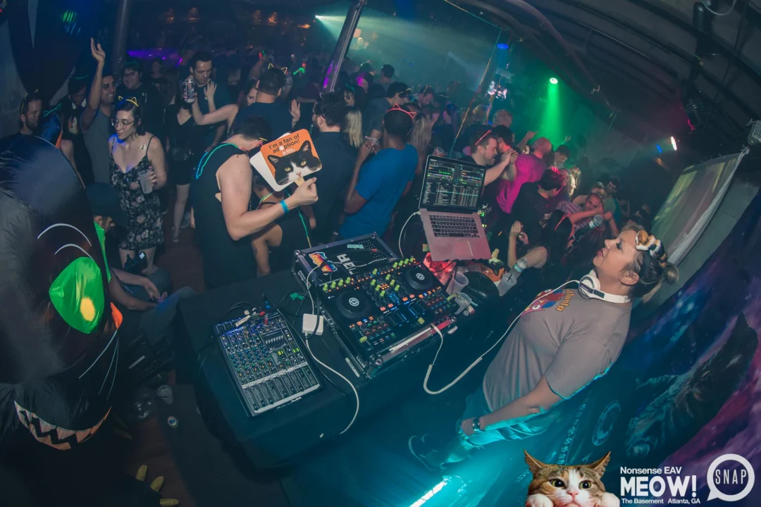Nonsense EAV: MEOW! June 16 2017! Atlanta's Indie Pop Dance Party at The Basement! 3rd Friday of every month! Kimber is the Dj. Photos by Oh Snap!
