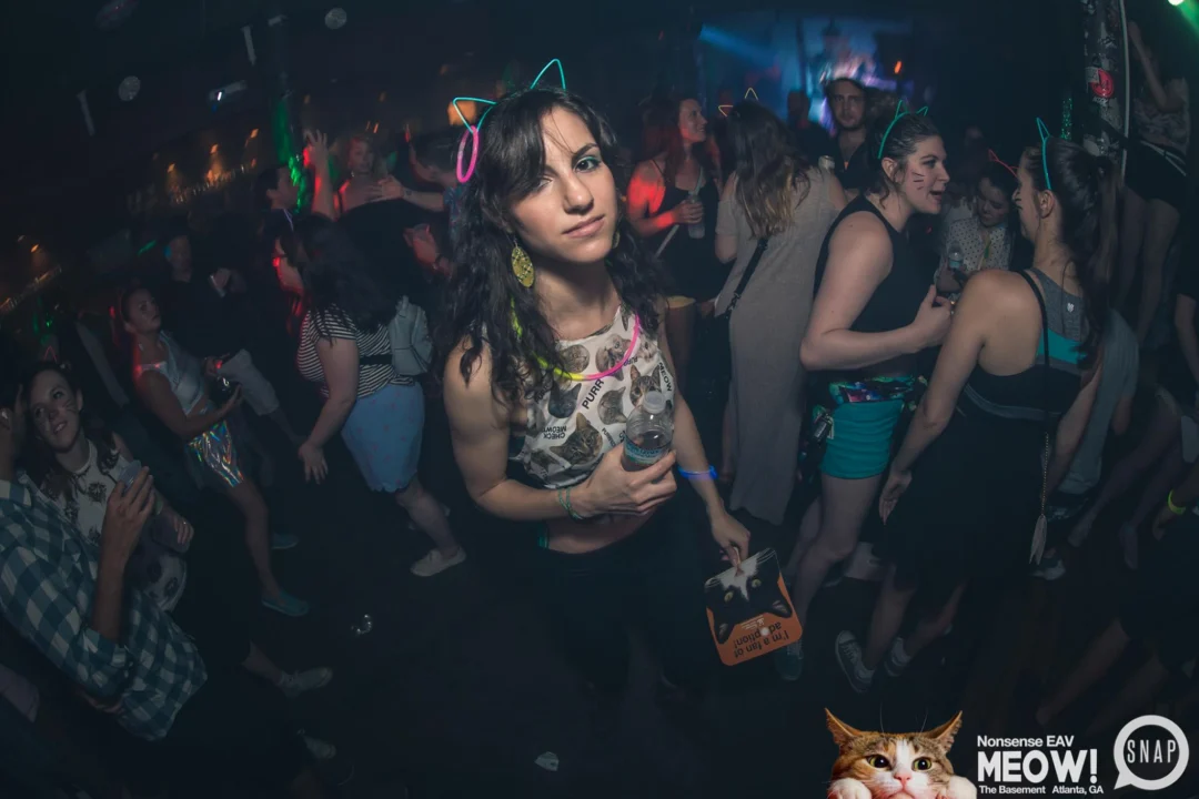 Nonsense EAV: MEOW! June 16 2017! Atlanta's Indie Pop Dance Party at The Basement! 3rd Friday of every month! Kimber is the Dj. Photos by Oh Snap!