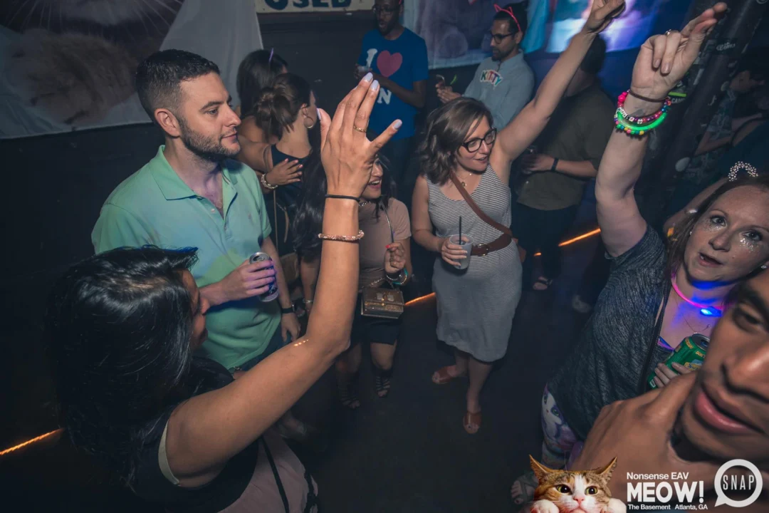 Nonsense EAV: MEOW! June 16 2017! Atlanta's Indie Pop Dance Party at The Basement! 3rd Friday of every month! Kimber is the Dj. Photos by Oh Snap!