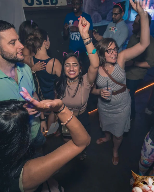 Nonsense EAV: MEOW! June 16 2017! Atlanta's Indie Pop Dance Party at The Basement! 3rd Friday of every month! Kimber is the Dj. Photos by Oh Snap!