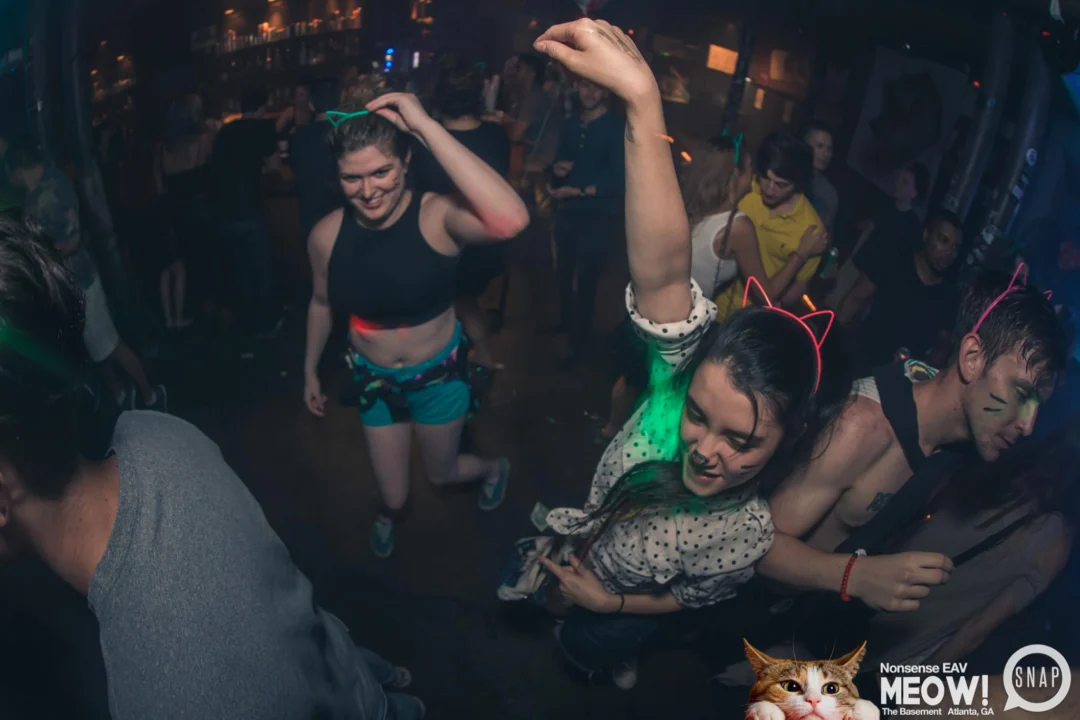 Nonsense EAV: MEOW! June 16 2017! Atlanta's Indie Pop Dance Party at The Basement! 3rd Friday of every month! Kimber is the Dj. Photos by Oh Snap!