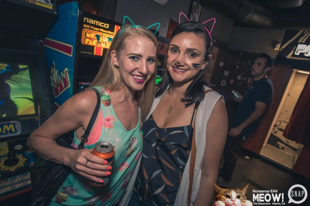 Nonsense EAV: MEOW! June 16 2017! Atlanta's Indie Pop Dance Party at The Basement! 3rd Friday of every month! Kimber is the Dj. Photos by Oh Snap!