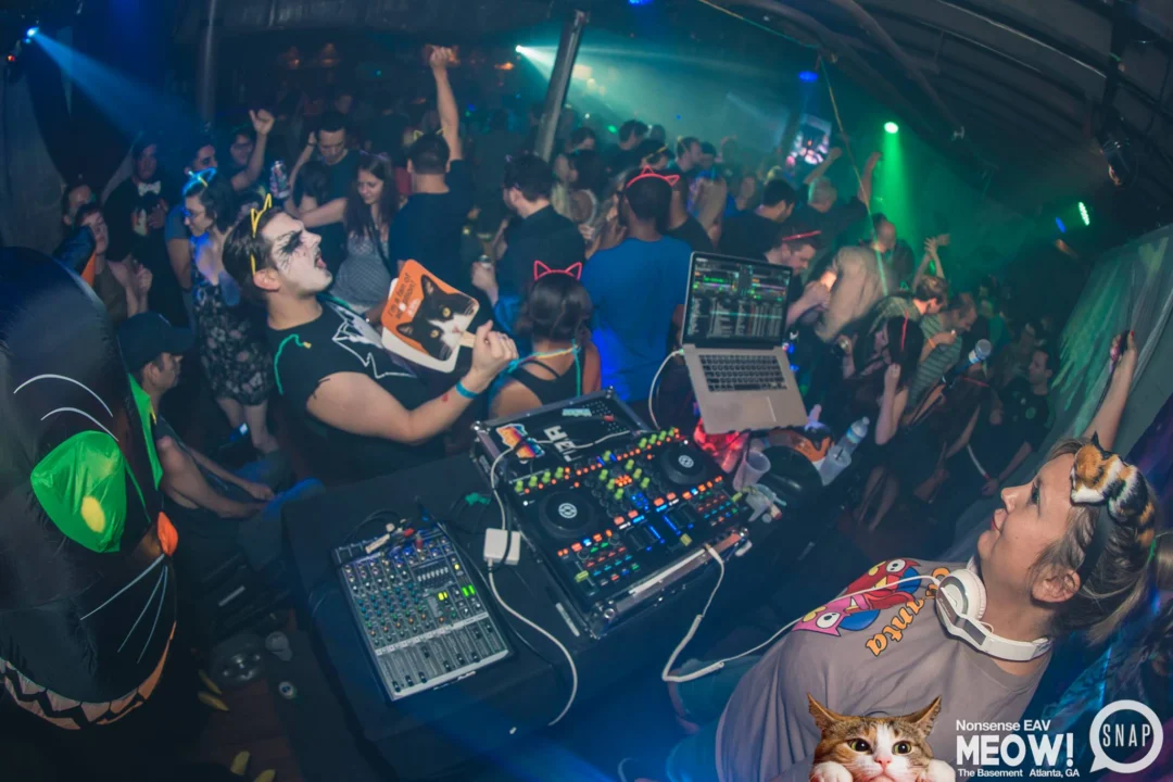 Nonsense EAV: MEOW! June 16 2017! Atlanta's Indie Pop Dance Party at The Basement! 3rd Friday of every month! Kimber is the Dj. Photos by Oh Snap!