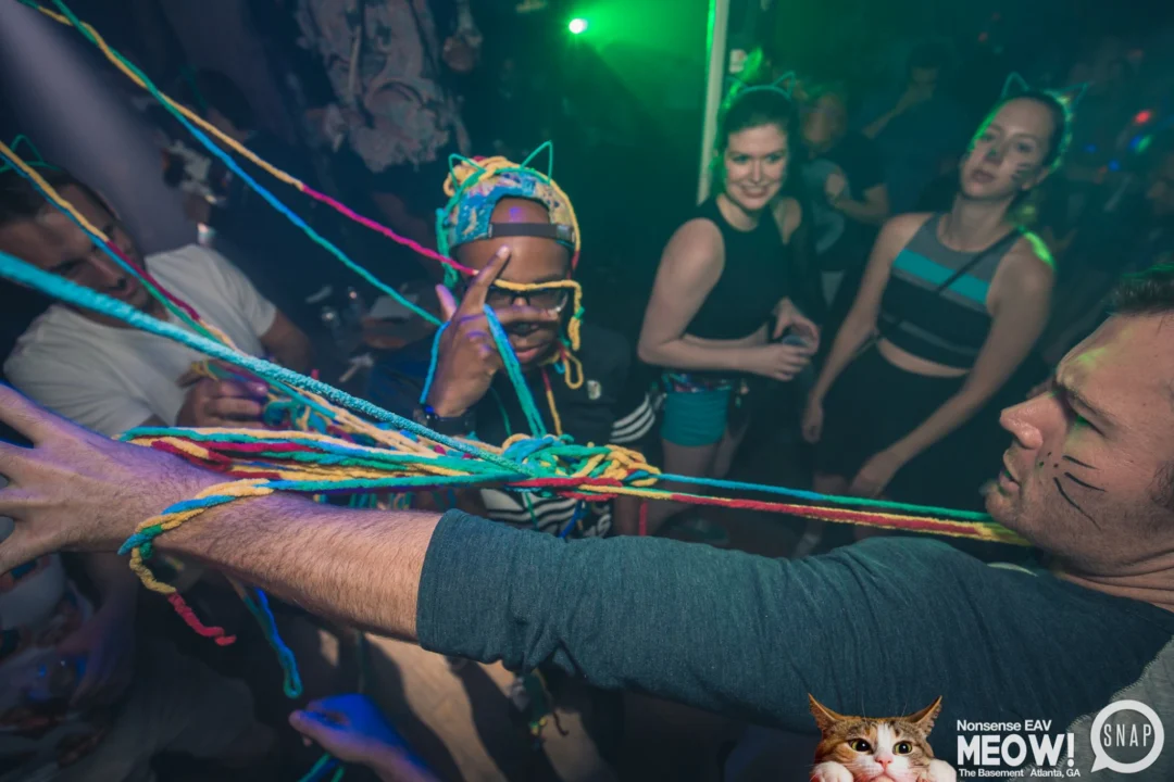 Nonsense EAV: MEOW! June 16 2017! Atlanta's Indie Pop Dance Party at The Basement! 3rd Friday of every month! Kimber is the Dj. Photos by Oh Snap!