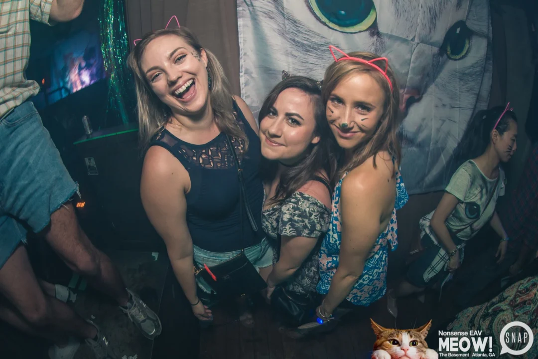 Nonsense EAV: MEOW! June 16 2017! Atlanta's Indie Pop Dance Party at The Basement! 3rd Friday of every month! Kimber is the Dj. Photos by Oh Snap!
