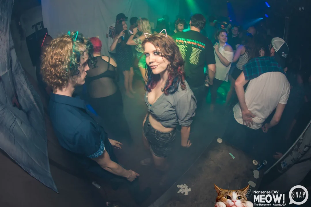 Nonsense EAV: MEOW! June 16 2017! Atlanta's Indie Pop Dance Party at The Basement! 3rd Friday of every month! Kimber is the Dj. Photos by Oh Snap!