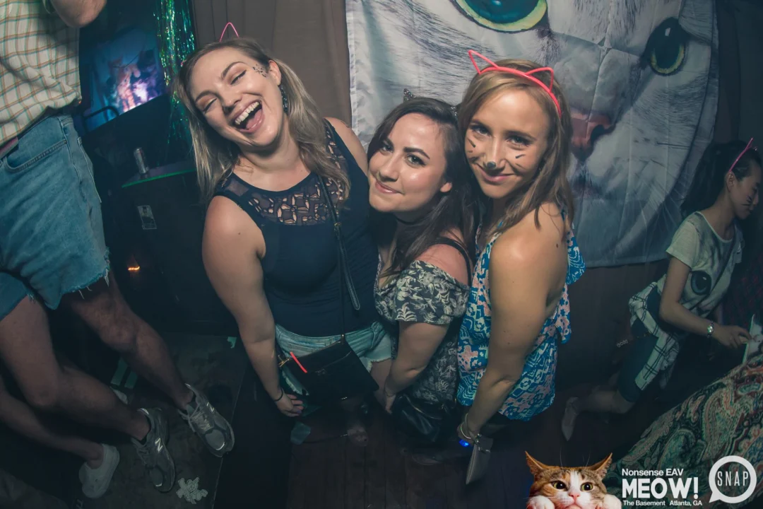 Nonsense EAV: MEOW! June 16 2017! Atlanta's Indie Pop Dance Party at The Basement! 3rd Friday of every month! Kimber is the Dj. Photos by Oh Snap!