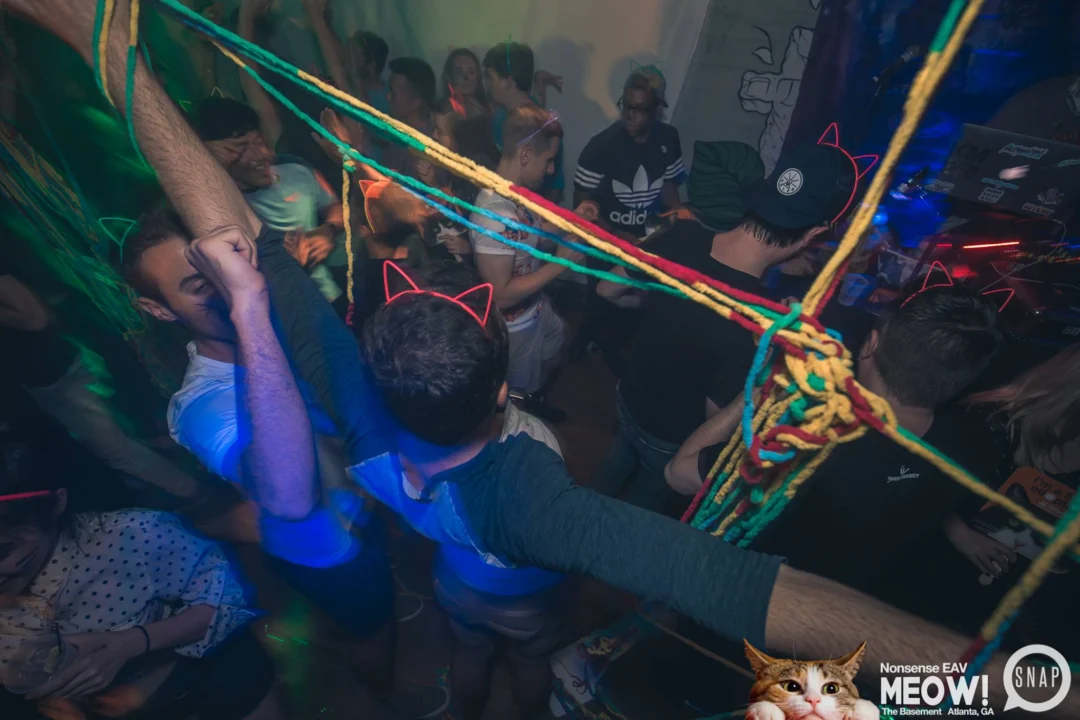Nonsense EAV: MEOW! June 16 2017! Atlanta's Indie Pop Dance Party at The Basement! 3rd Friday of every month! Kimber is the Dj. Photos by Oh Snap!