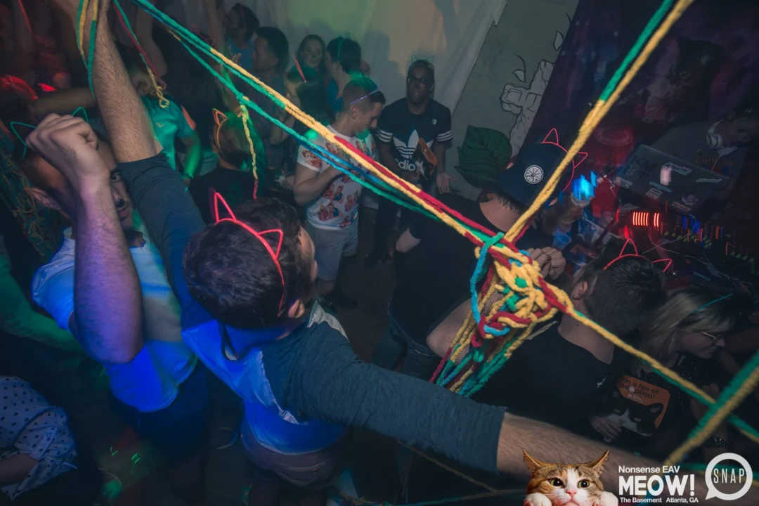 Nonsense EAV: MEOW! June 16 2017! Atlanta's Indie Pop Dance Party at The Basement! 3rd Friday of every month! Kimber is the Dj. Photos by Oh Snap!