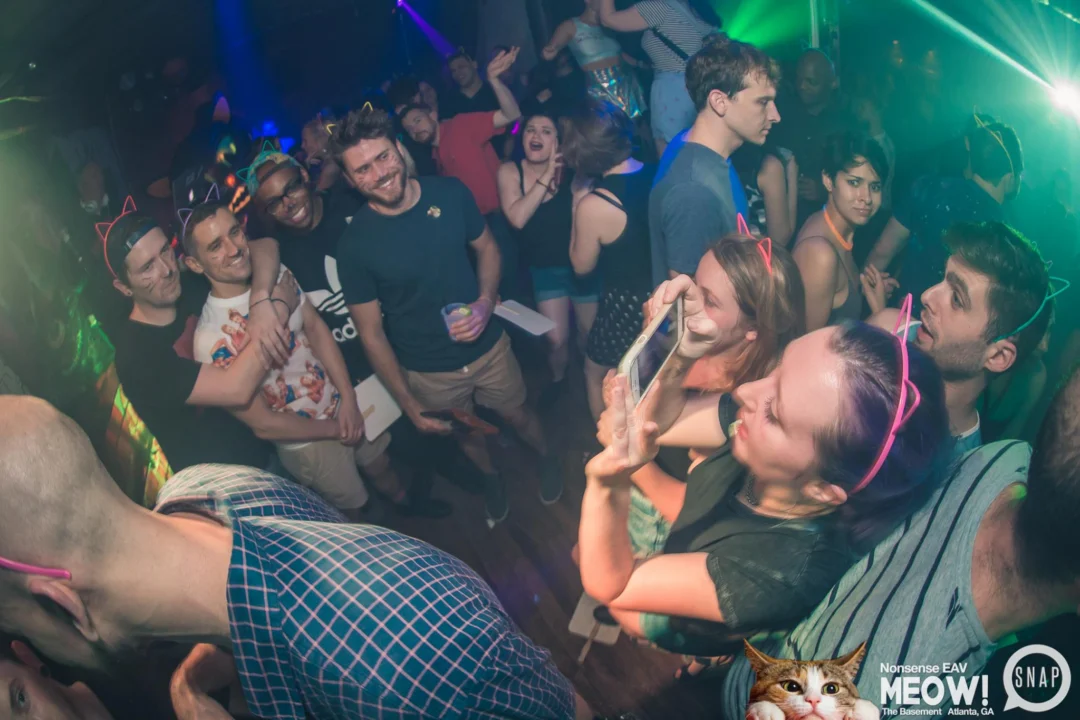 Nonsense EAV: MEOW! June 16 2017! Atlanta's Indie Pop Dance Party at The Basement! 3rd Friday of every month! Kimber is the Dj. Photos by Oh Snap!